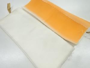 アンティーク　八掛・胴裏洗い張り2本セット